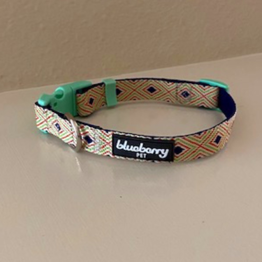Blueberry Pet Adjustable Dog Collar, Size: Small